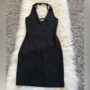 Black Halter Neck Dress